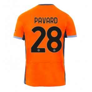 Inter Milan Benjamin Pavard #28 Rezervni Dres 2023-24 Kratak Rukavima